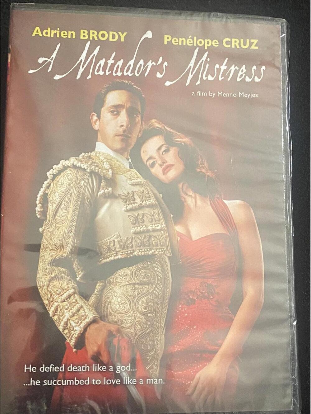 A Matador's Mistress (DVD, 2011) Adrien Brody & Penelope Cru